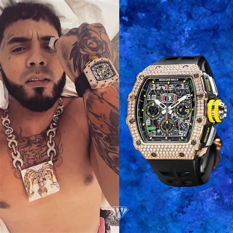 reloj richard mille de anuel aa